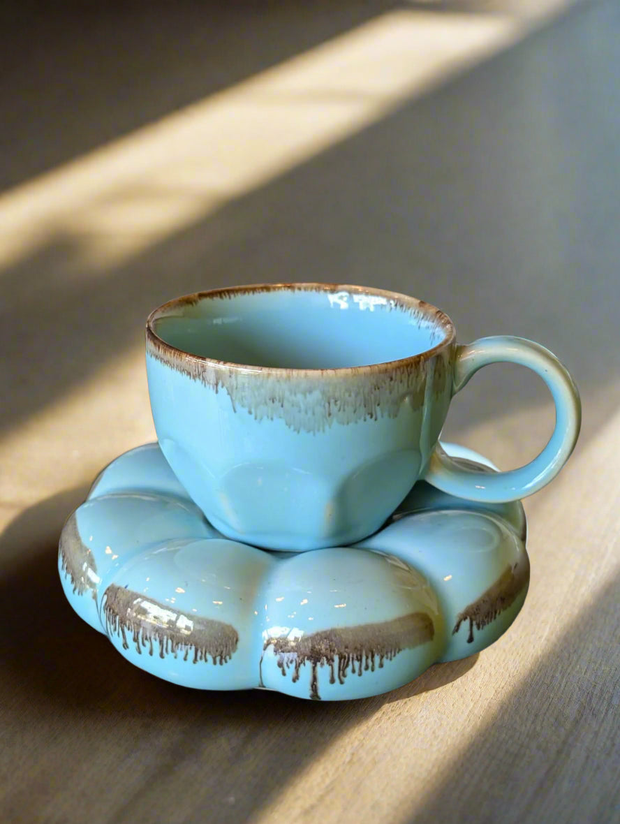 Sky Bloom Coffee Set