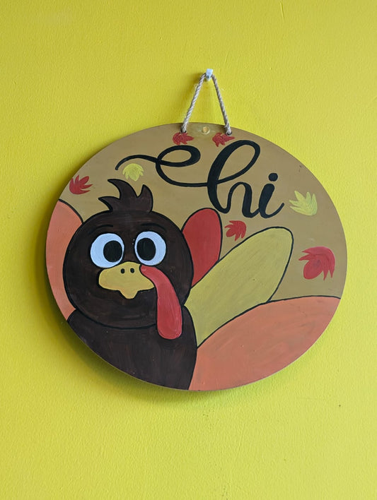 Black Tweety Welcome Plate