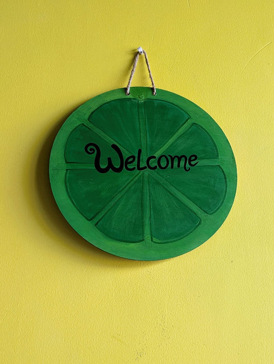 The "Lime" Welcome Plate