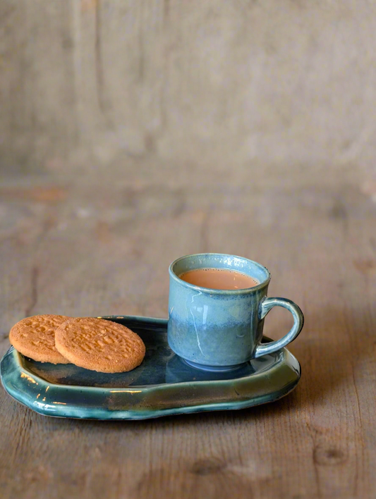 Azure Lagoon Coffee Set